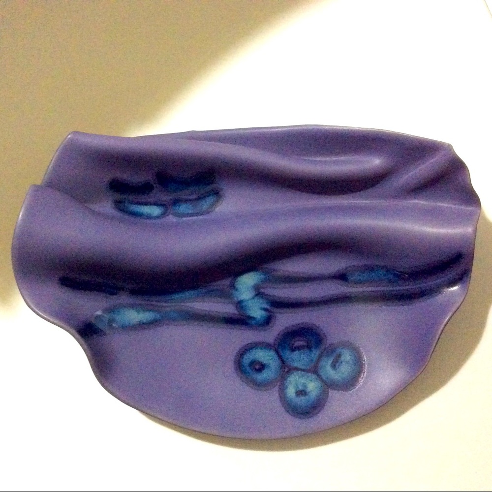 Hilborn Pottery Design divided serving platter